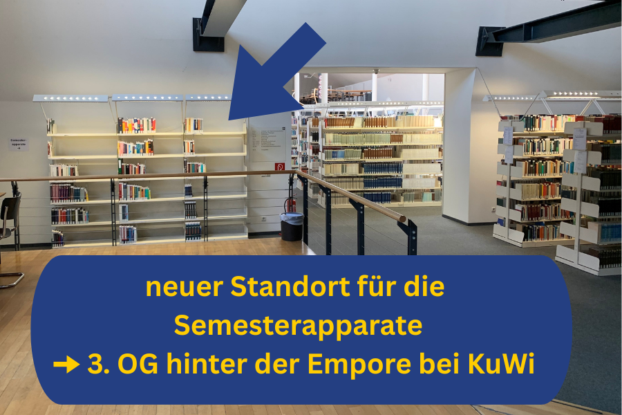 Umzug der Semesterapparate